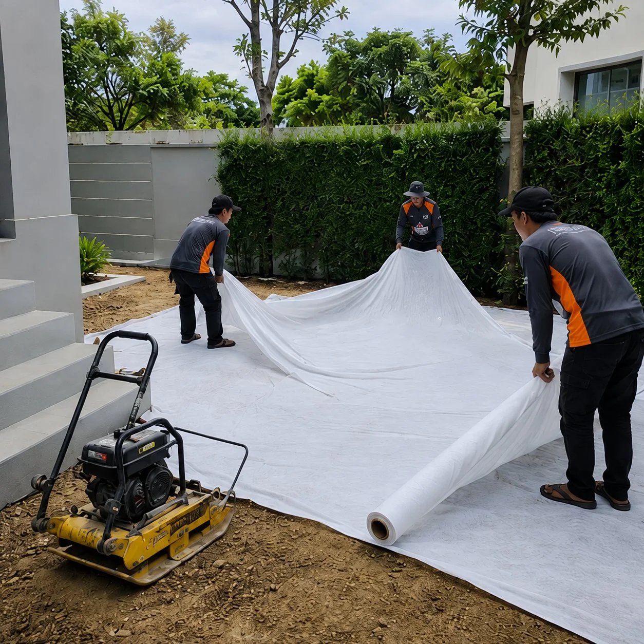  แผ่นใยสังเคราะห์ Geotextile หญ้าเทียม สนามหญ้าเทียม สนามบอลหญ้าเทียม หญ้าเทียม หญ้า grass turf ขายหญ้า ซื้อหญ้า หญ้าปลอม  หญ้า แต่งบ้าน  หญ้าสนามบอล หญ้าตีนเป็ด หญ้าปลอมแซมดอกไม้ หญ้าปลอมของตกแต่ง โคราช นครราชสีมา หญ้าเทียมโคราช นครราชสีมา หญ้าเทียมปูพื้น พลาสติกคลุมพรม 